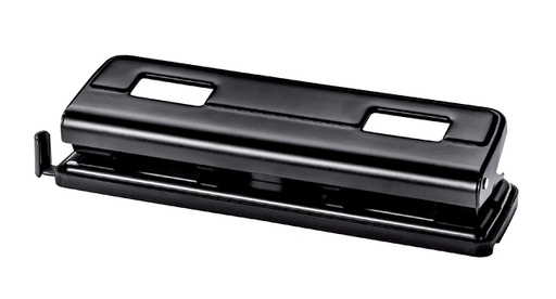 [310123] Perforateur Quantore de luxe 4 trous 10 feuilles avec réglette