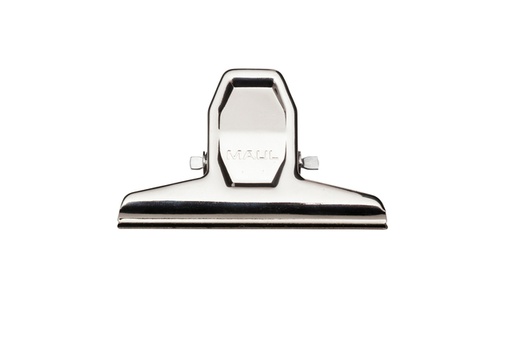 [316652] Pince à papier MAULpro 75mm capacité 20mm argent 2 pièces