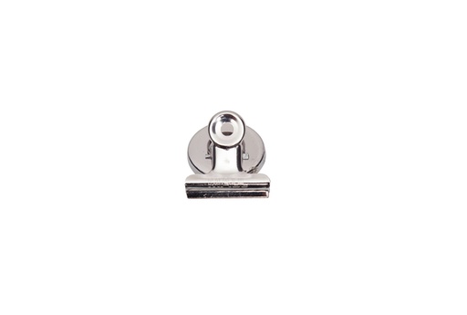 [316649] Pince à papier MAUL avec aimant 30mm argent 2 pièces