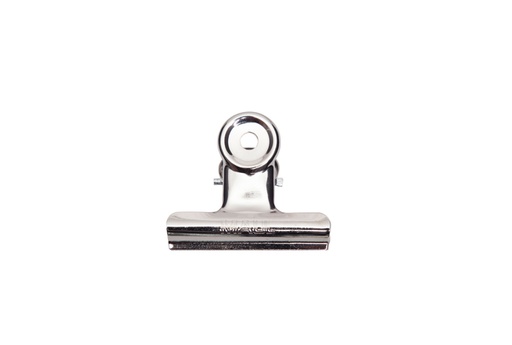 [316647] Papierklem MAUL Bulldog 50mm capaciteit 20mm zilver 10 stuks