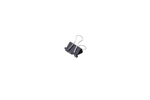 [316622] Pince à papier MAUL 213 Foldback 16mm noir 12 pièces
