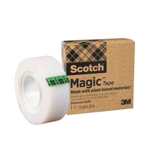 [801149] Ruban adhésif Scotch Magic 900 19mmx30m invisible mat