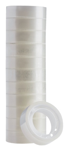 [800265] Plakband Quantore 12mmx10m transparant