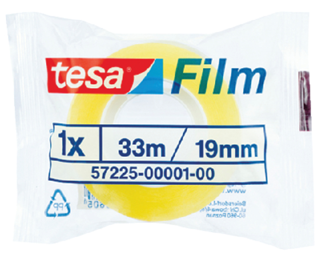 Ruban adhésif tesafilm® Standard 33mx19mm transparent