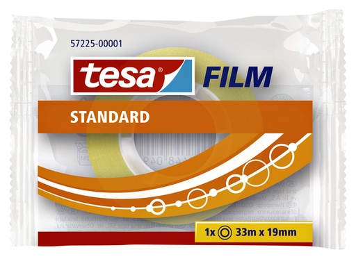 [800258] Ruban adhésif tesafilm® Standard 33mx19mm transparent