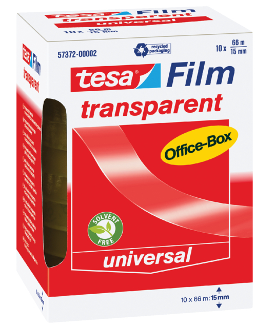 Ruban adhésif tesafilm® 66mx15mm transparent