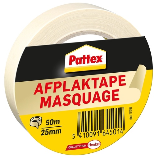 [870025] Ruban de masquage Pattex 25mmx50m crème