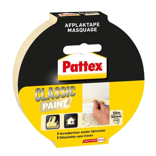 [870028] Ruban de masquage Pattex Classic 30mmx50m crème
