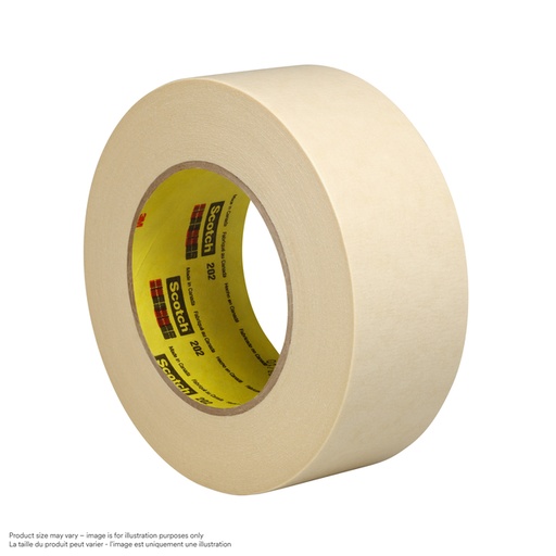 [725150] Ruban de masquage Scotch 202 50mx25mm crêpé crème