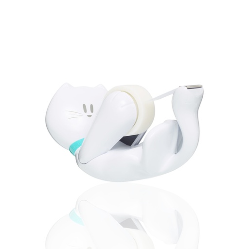 [836512] Dévidoir Scotch C39 Chat + 1 rouleau Magic 19mmx7,5m