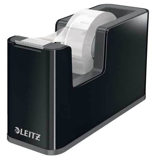 [807019] Plakbandhouder Leitz duokleur zwart/grijs