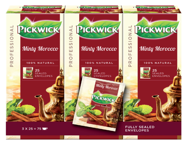 Thé Pickwick Minty Morocco 2g 25 pièces