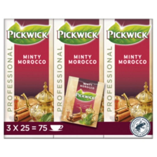 [890385] Thé Pickwick Minty Morocco 2g 25 pièces