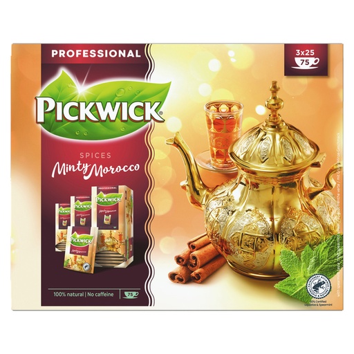 [890385] Thee Pickwick minty Morocco 2gr 25 stuks