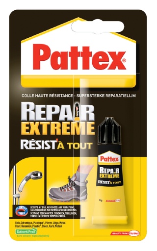 [836239] Alleslijm Pattex Repair Extreme tube 8 gram op blister