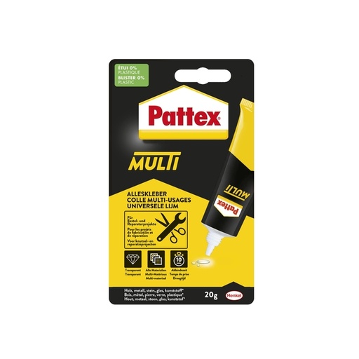 [836042] Colle multi-usages Pattex Multi tube 20g blister