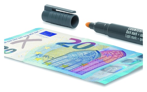 [392730] Stylo-détecteur de faux billets Safescan 30 gris