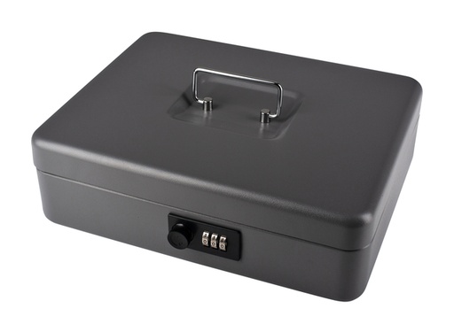 [326113] Coffret caisse Pavo à combinaison 300x240x90mm gris foncé