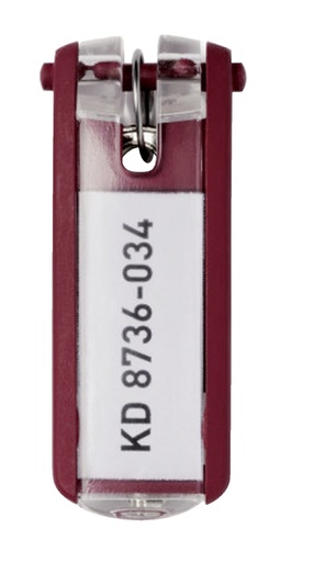 [327942] Porte-clés Durable 1957 avec anneau rouge