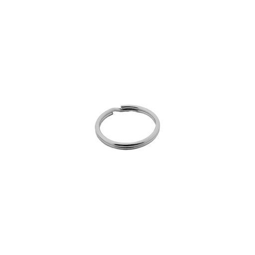 [327921] Anneau pour clés Ø24mm 100 pièces argent