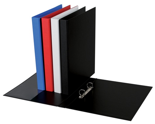 [268804] Classeur 2 anneaux Quantore A4 méc-D 20mm PP noir
