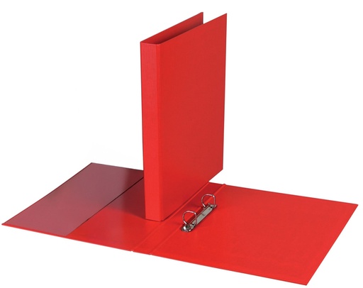 [268805] Classeur 2 anneaux Quantore A4 méc-D 20mm PP rouge