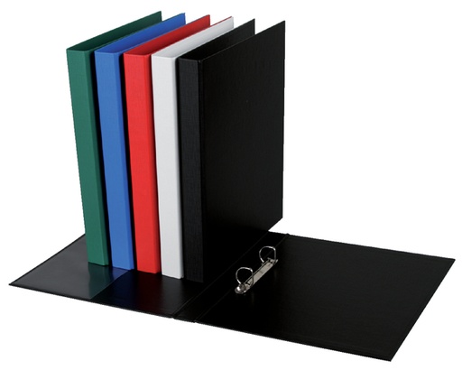 [268832] Ringband Quantore A4 2-rings D-mech 20mm PP assorti