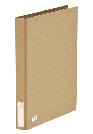 [257522] Classeur Oxford Touareg A4 2 anneaux méc-D 20mm naturel