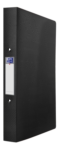 [257541] Classeur OXFORD Urban A4 40mm 2 anneaux méc-O 30mm opaque noir 30mm noir
