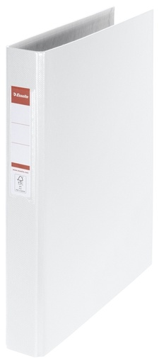 [264690] Classeur Esselte VIVIDA A4 2 anneaux méc-O 25mm PP blanc