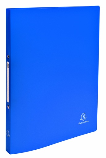[256013] Classeur à 2 anneaux Exacompta A4-15mm PP bleu