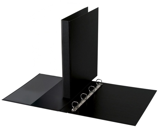 [268809] Classeur 4 anneaux Quantore A4 méc-D 20mm PP noir