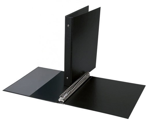 [268814] Classeur 23 anneaux Quantore A4 méc-O 19mm PP noir