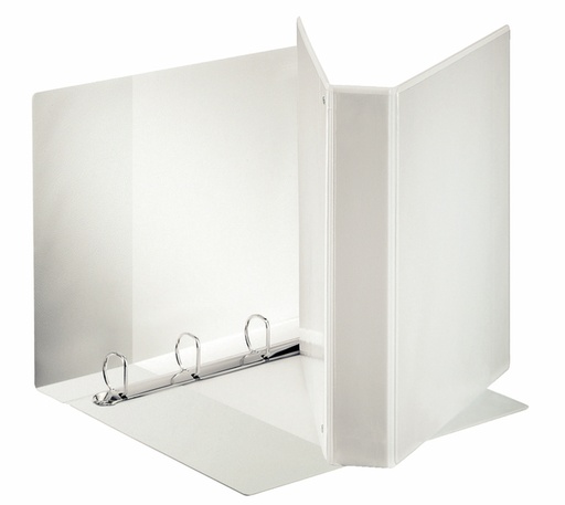 [265741] Presentatieringband Esselte standaard panorama A4 4-rings maxi D-mechaniek 40mm wit