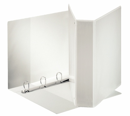 [265685] Classeur panorama Esselte Essentials A4 4 anneaux méc-D 60mm blanc