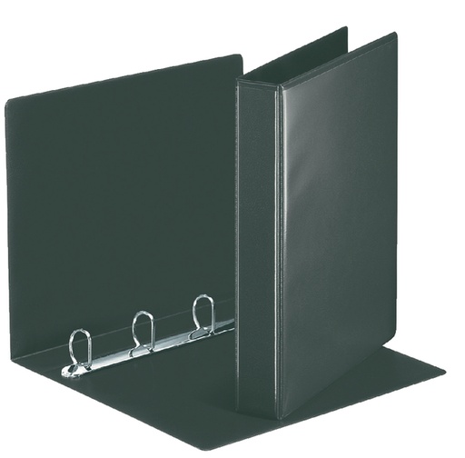 [265771] Presentatieringband Esselte panorama A4 4-rings D-mechaniek 30mm PP zwart