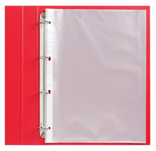 [270540] Pochette Quantore A4 4 perforations PP 0.08mm grainé 100 pièces