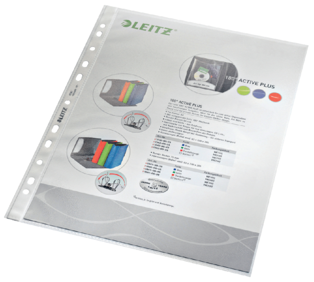 Pochette Leitz Premium Standard Copy safe A4 11 trous PP 0,085mm transparent
