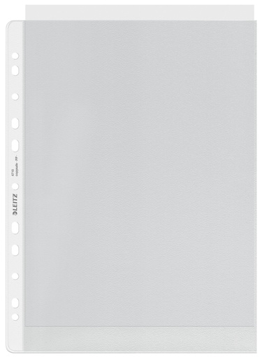 [502973] Pochette Leitz Premium Copy safe A4 PP 0,13mm transparent 100 pièces