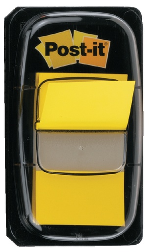 [213225] Indextabs Post-it 680 25.4x43.2mm geel 50 tabs