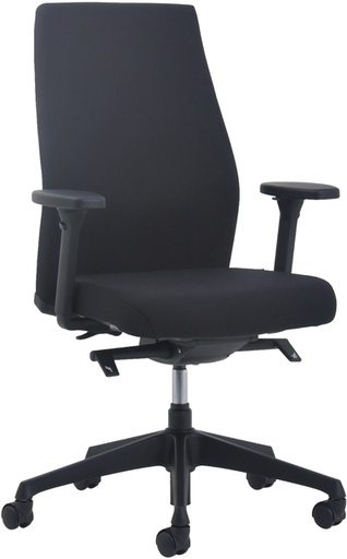 [485652] Chaise de bureau Euroseats Torino noir