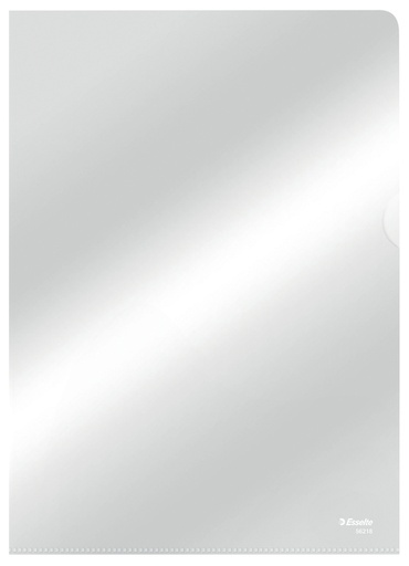 [502962] Insteekmap L-model Esselte standaard copy safe 0.11mm PP A4 glashelder 100 stuks