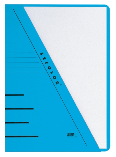 [512753] Insteekmap Djois Secolor A4 recycled 250gr  blauw