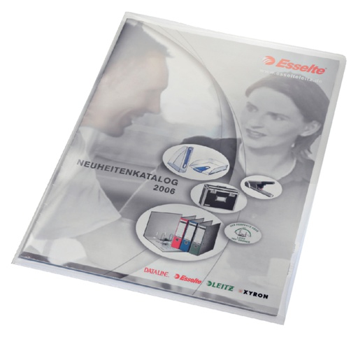 [510568] Pochette modèle L Leitz Premium Copysafe A4 PVC 0,15mm transparent 100 pièces