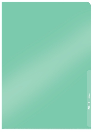 [502970] Insteekmap L-model Leitz Premium copy safe 0.15mm PVC A4 groen 100 stuks