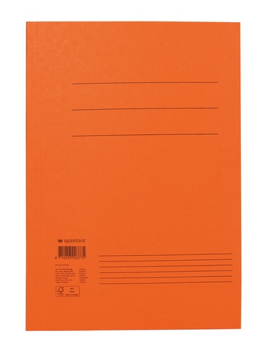 [510126] Dossiermap Quantore folio 250gr oranje