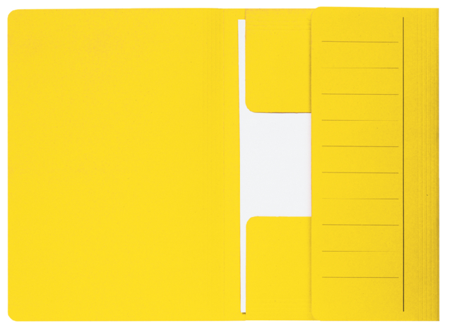 Chemise jalema Mammouth 270g in-folio jaune 100 pièces