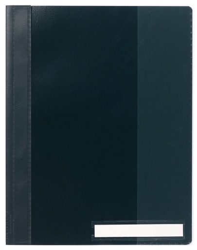 [512261] Chemise à lamelle Durable A4 PVC extra large noir