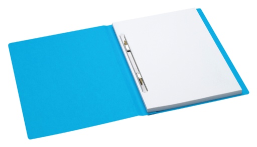[522423] Chemise à lamelle Jalema Secolor A4 presse-papier coulissant bleu