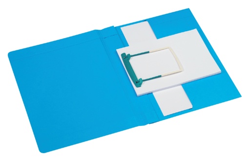 [512560] Clipexmap Secolor Plus A4 100% gerecycled karton 250gr blauw